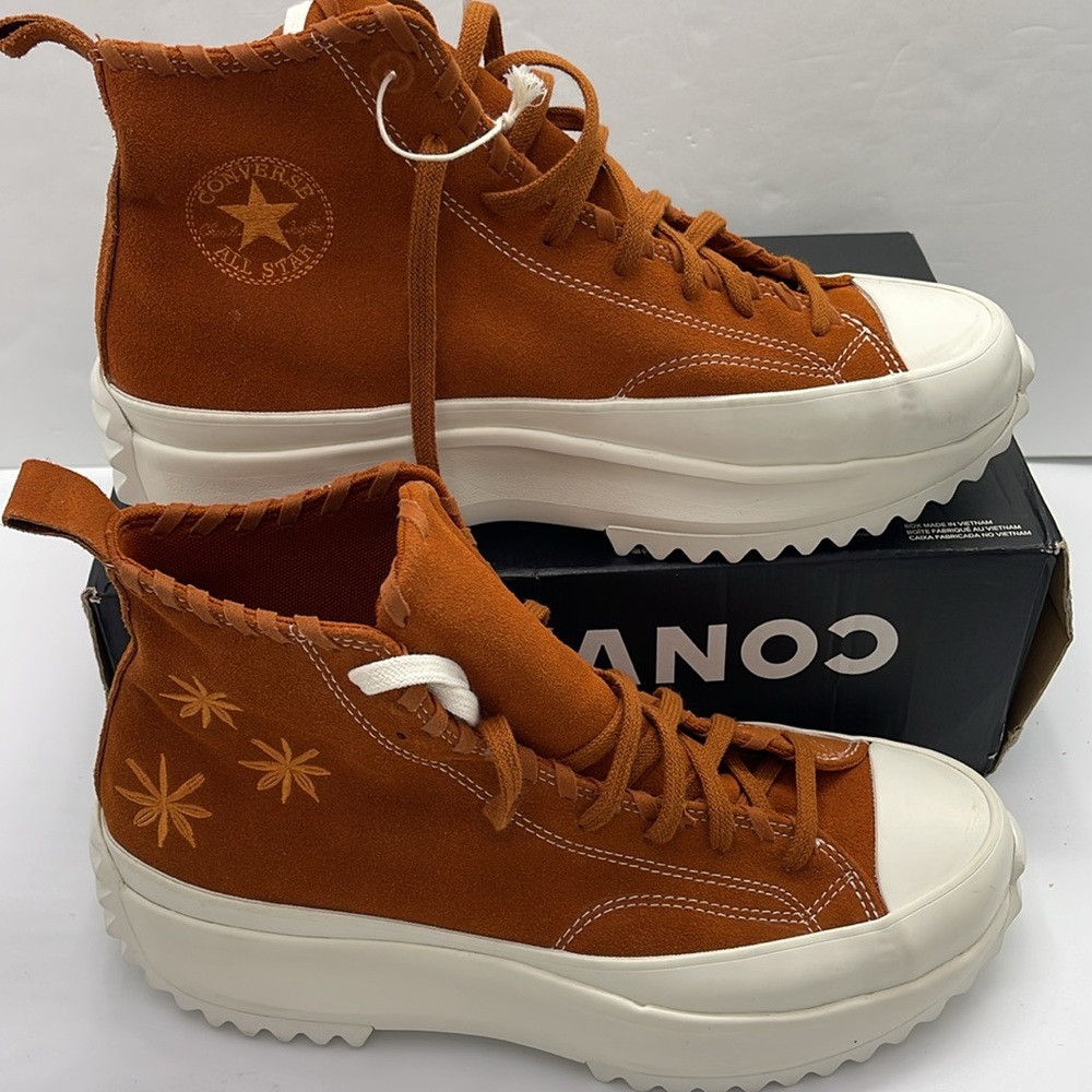 Converse Men’s High-Tops  PLATFORMS Sneakers A04299C
RUN STAR HIKE HI AMBER SE - Picture 2 of 16